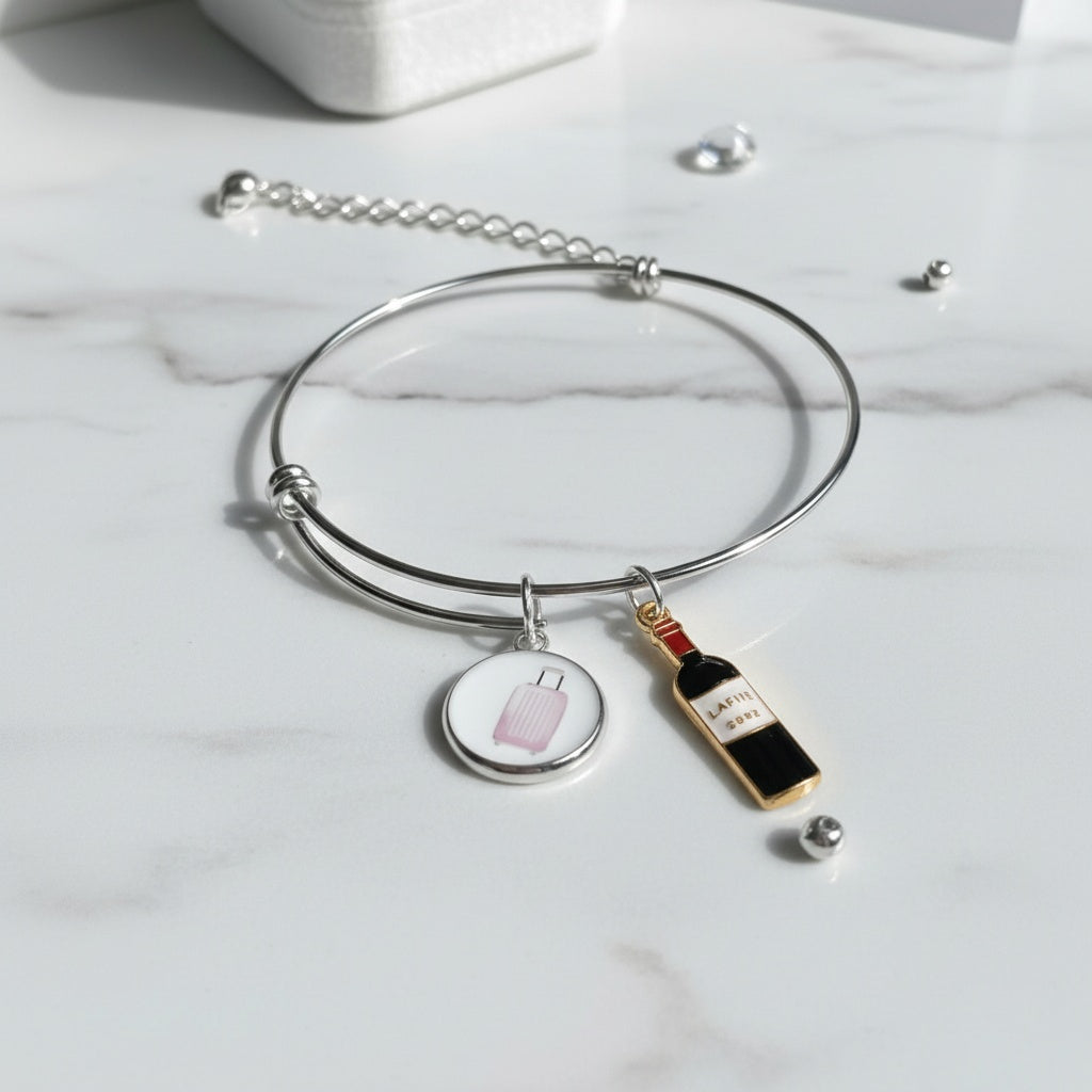 Wine Bottle Charm